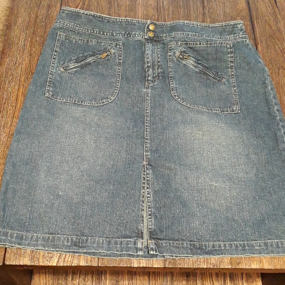 Ralph Lauren vintage jean skirt